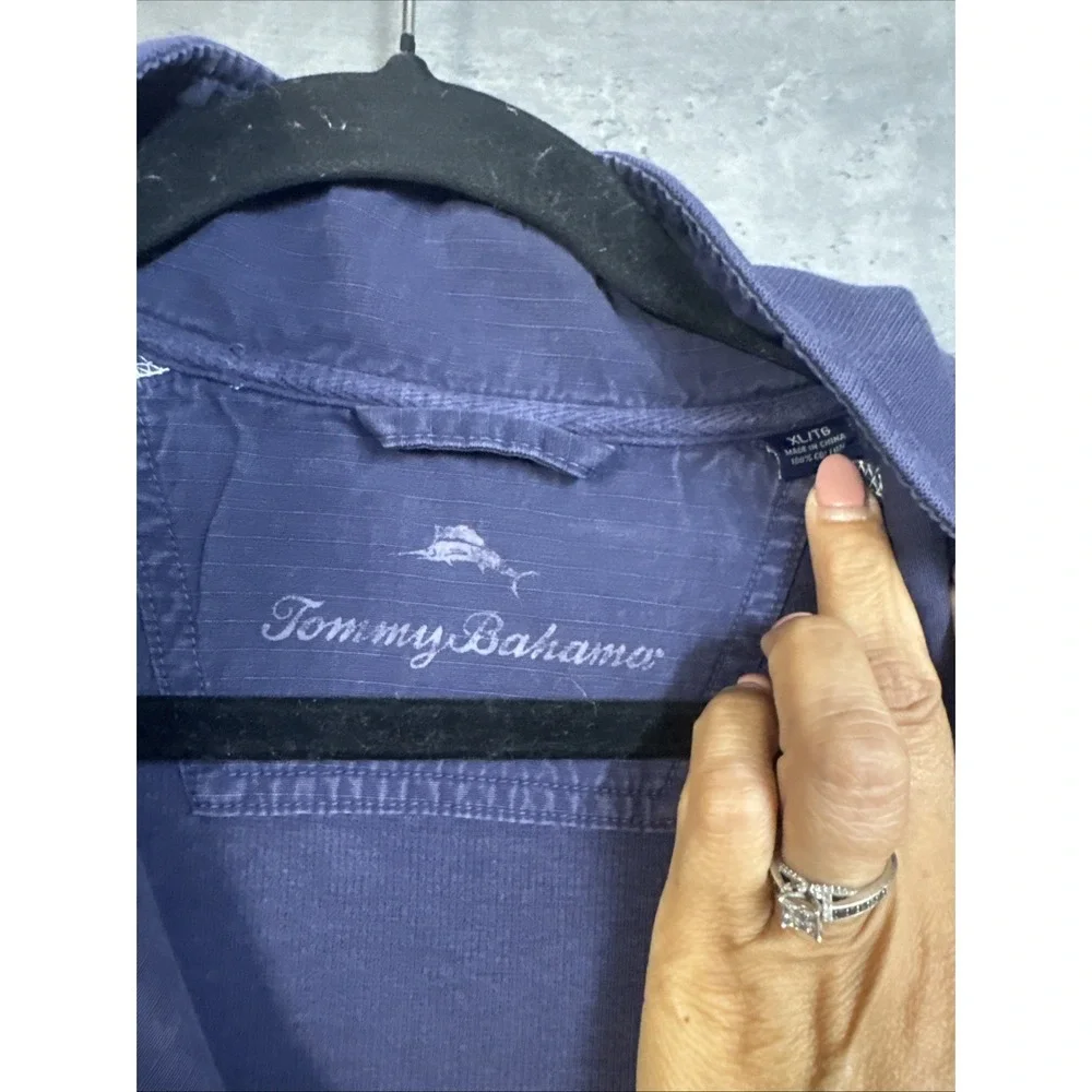 Tommy Bahama Tobago Bay half-zip pullover Navy XL